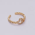 Heart rings, heart adjustable ring, open ring, LOVE rings, double heart ring, gold heart rings, LOVE rings, Silver heart rings, thin heart U-096 - DLUXCA