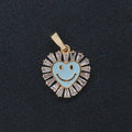 Heart Smiley Face Charm Cubic Happy Face Pendant for Necklace Earring Component I-276 I-277 I-287 I-292 I-293 I-298