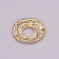 Mini Galaxy Space Charm 18K Gold plated Celestial Star Charm N-160 - DLUXCA
