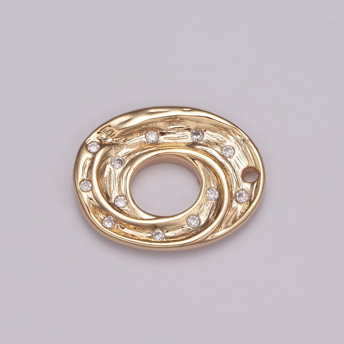Mini Galaxy Space Charm 18K Gold plated Celestial Star Charm N-160 - DLUXCA