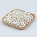 Oval Freshwater Pearl White Pearl Charm - P-1821 - DLUXCA
