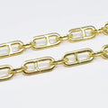 Oversized Link Chain Unfinished Chain by Yard Statement Jewelry Making 12.5x9 MM | ROLL-454 Clearance Pricing - DLUXCA