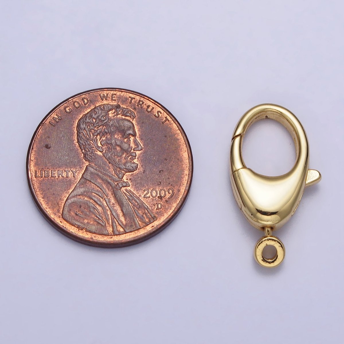 Rounded Oval Lobster Clasps Jewelry Making Closure Supply In Gold & Silver | Z-133 Z-134 - DLUXCA