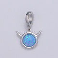 Silver Gold plated Evil Circle Pendants H-590 H-595