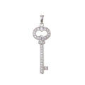 Silver Gold plated Key Pendants I-458 - DLUXCA