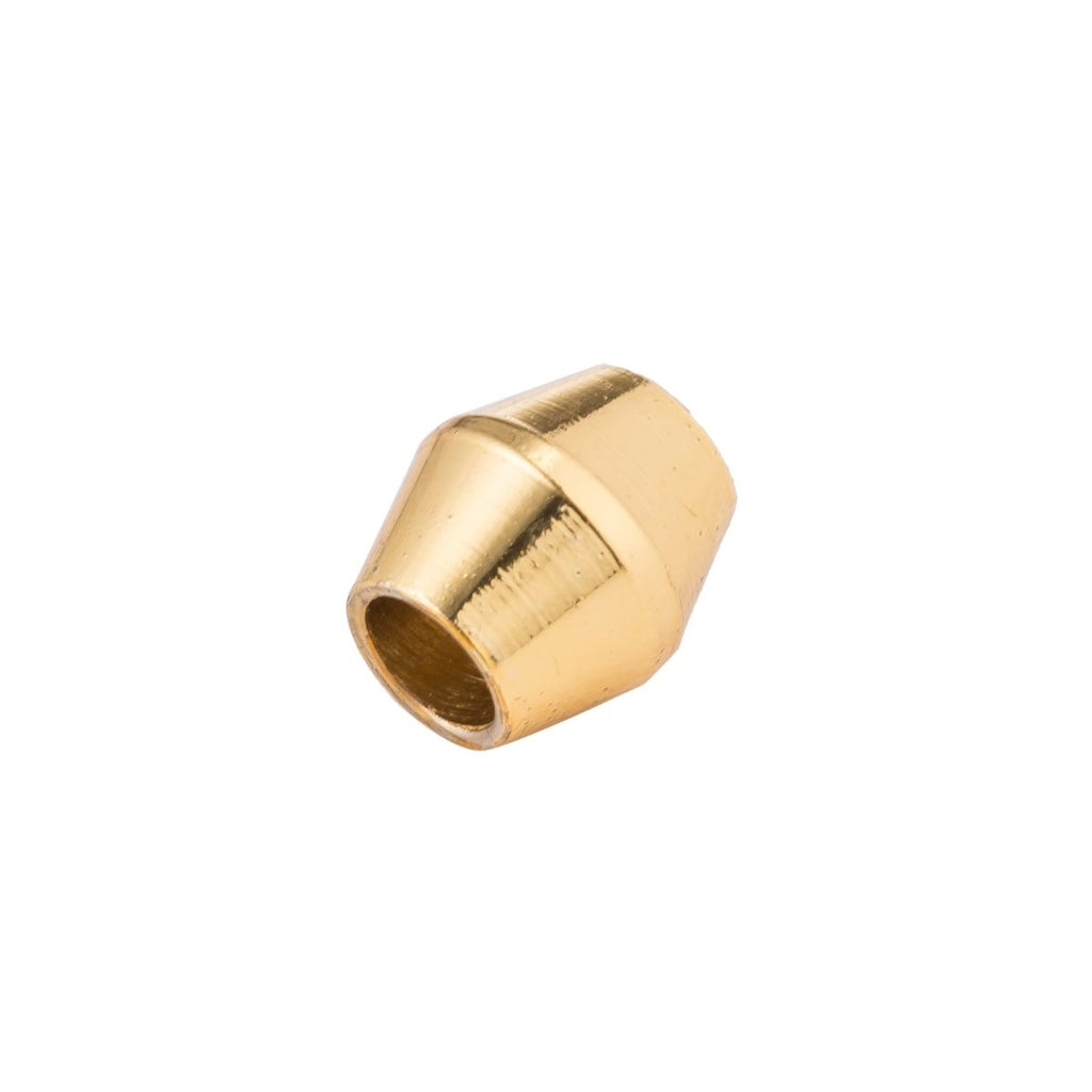 Simple Plain Gold plated Tiny Beads, Golden Small Mini Jewelry/Accessories Making Beads Supplies B-127 - DLUXCA