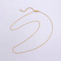 Stainless Steel 1.3mm Cable Chain 18 Inch Layering Necklace w. Extender | WA-2257 - DLUXCA