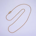 Stainless Steel 1.5mm Cable Chain 18 Inch Necklace | WA-2457 - DLUXCA