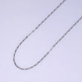 Stainless Steel 1.5mm Cable Oval Round Unfinished Chain by Yard | ROLL-1506 - DLUXCA