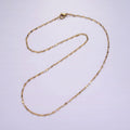 Stainless Steel 2mm Mariner Anchor 18 Inch Necklace | WA-2348 Clearance Pricing - DLUXCA