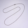 Stainless Steel Espiga Wheat Chain - Beautifully Unique - Double Cable Chain Necklace 23.6 inch | WA-2363 WA-2406
