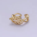 Stargazer Rings For Women • Dainty Star ring Celestial jewelry • statement ring O-2075 - DLUXCA