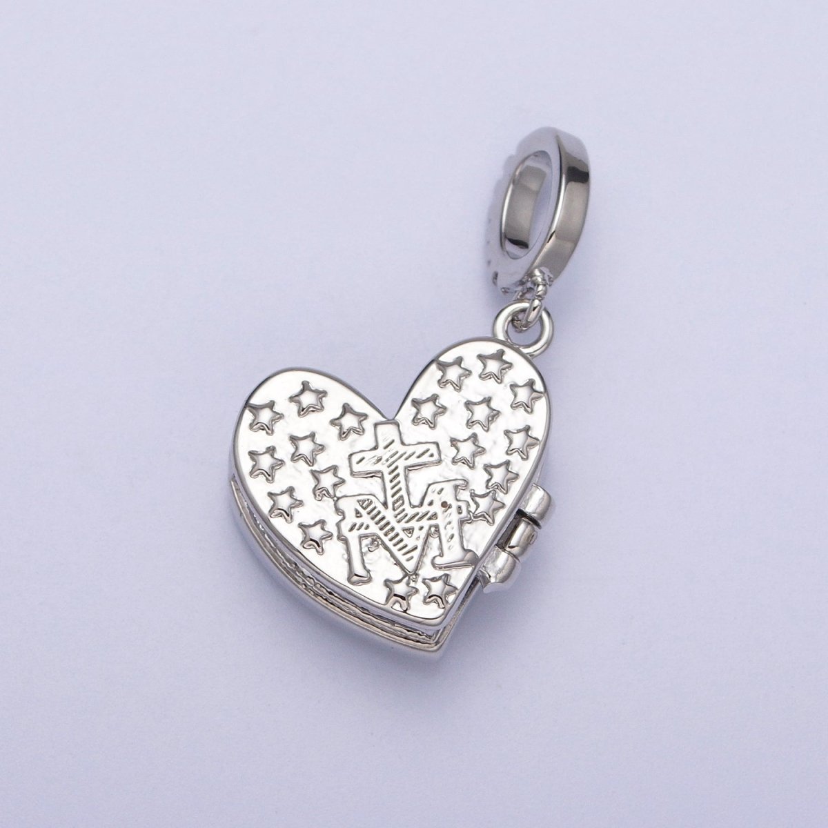 White Gold plated Heart Black, Blue, Pink, White, Green Shell Opal Heart Locket Pendant H-086 H-090 H-091 H-097 H-103