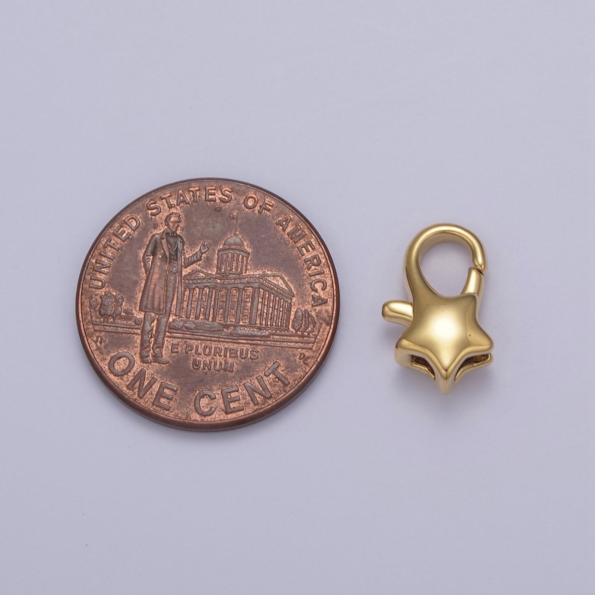 Wholesale Gold plated Star Lobster Clasp Tiny Star Trigger Clasp – Celestial Lobster Claw for Jewelry Making Supplies L-654 L-655 - DLUXCA