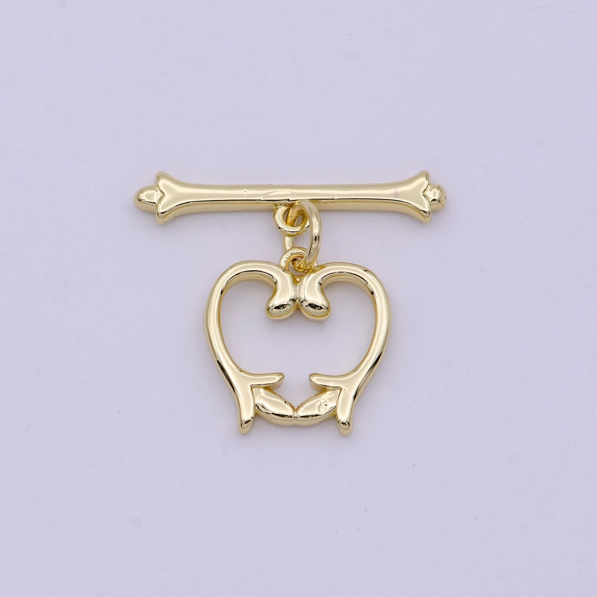 Wholesale Gold Toggle Clasp, Vintage OT Clasp Fancy Design OT Clasp Bulk Supply for Bracelet Necklace Component L-626 - DLUXCA