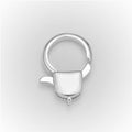 Wholesale Lobster Clasp 24k Gold Circle Head Lobster Claw for Jewelry Makin Gold & Silver | L - 175 & K - 140 - DLUXCA