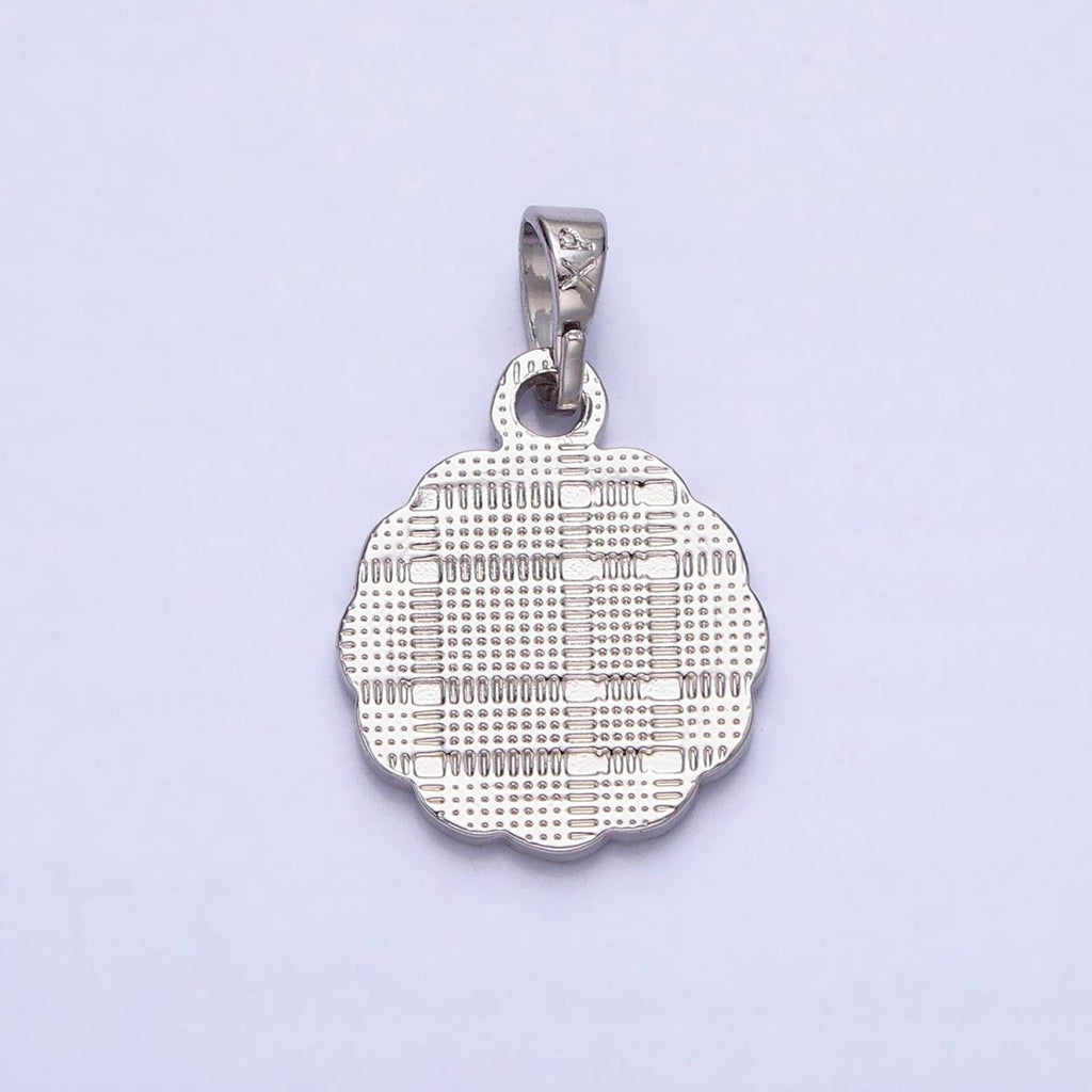 Wholesale Silver Arabic Text Medallion Pendant, Allah Moslem God Pendant for Necklace Bracelet Making AA241 - DLUXCA